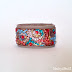 Swarovski Crystal & Leather Cuff Bracelet