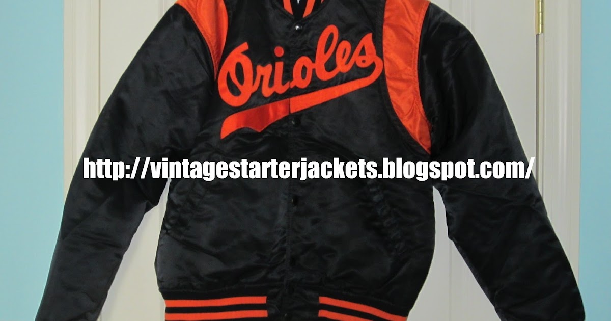 Vintage Sports Apparel Baltimore Orioles Starter Jacket SOLD OUT