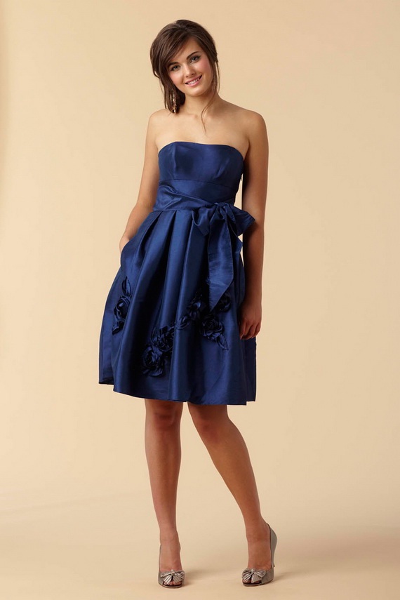 Blue Bridesmaid Dresses