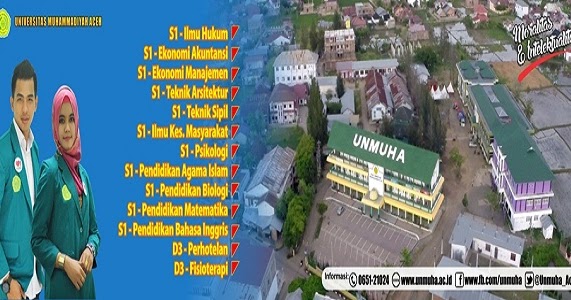 Universitas Muhammadiyah Aceh Unmuha Dosen Tetap S1 Dan S2 Ilmu Kesehatan Masyarakat Kota Banda Aceh Lowongan Kerja Aceh Indonesia