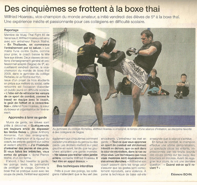 ARTICLE OUEST FRANCE DU 04/04/11