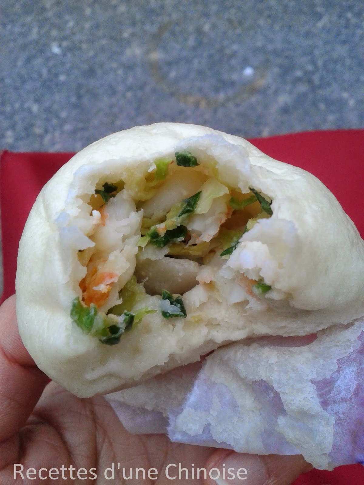 Recettes d'une Chinoise Les bao à emporter de chez Yam'Tcha
