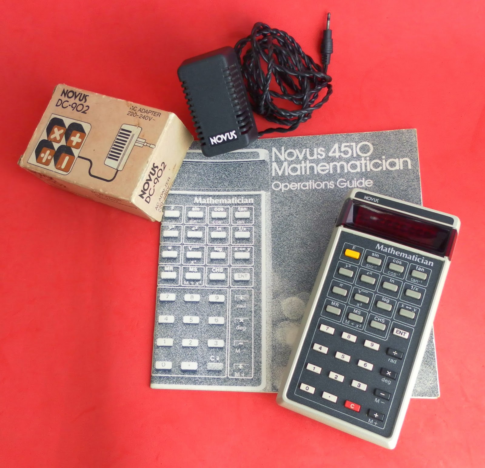 National Semiconductor Novus 4510 Mathematician from 1976