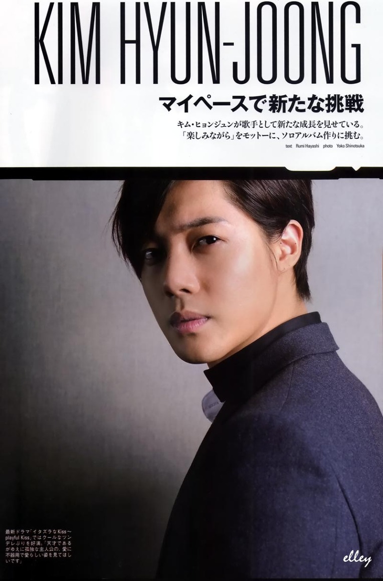 ObsessWithSS501: [Scan] Kim HYUn Joong Mag KPOP-BOYS + PLUS