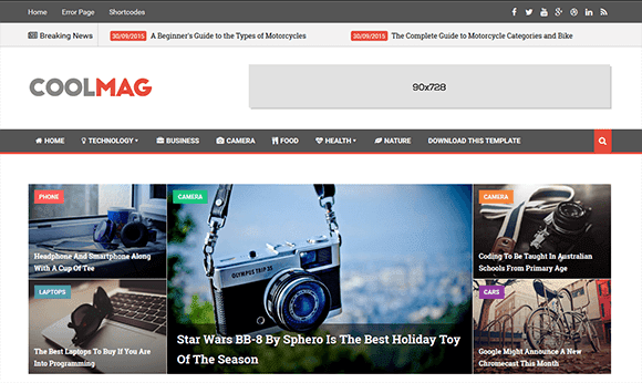 cool mag free responsive