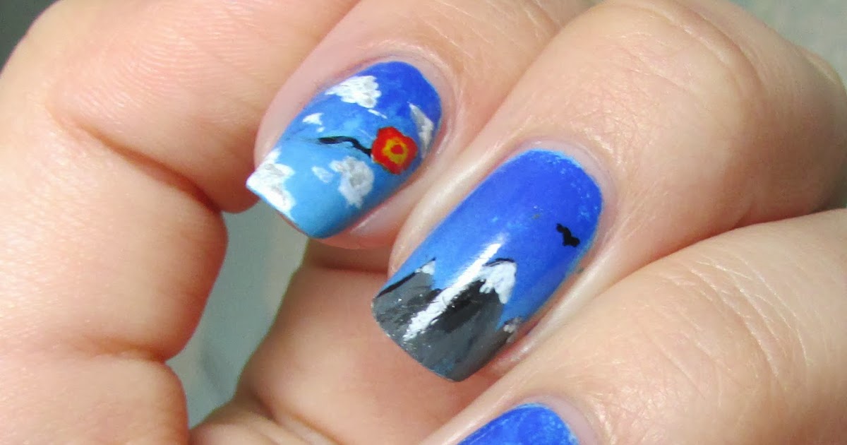 8. Mountain nail art images - wide 3