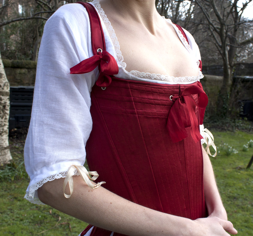 18th Century Stays With Tabs and Straps C.1725 Louisa Corset -  Israel