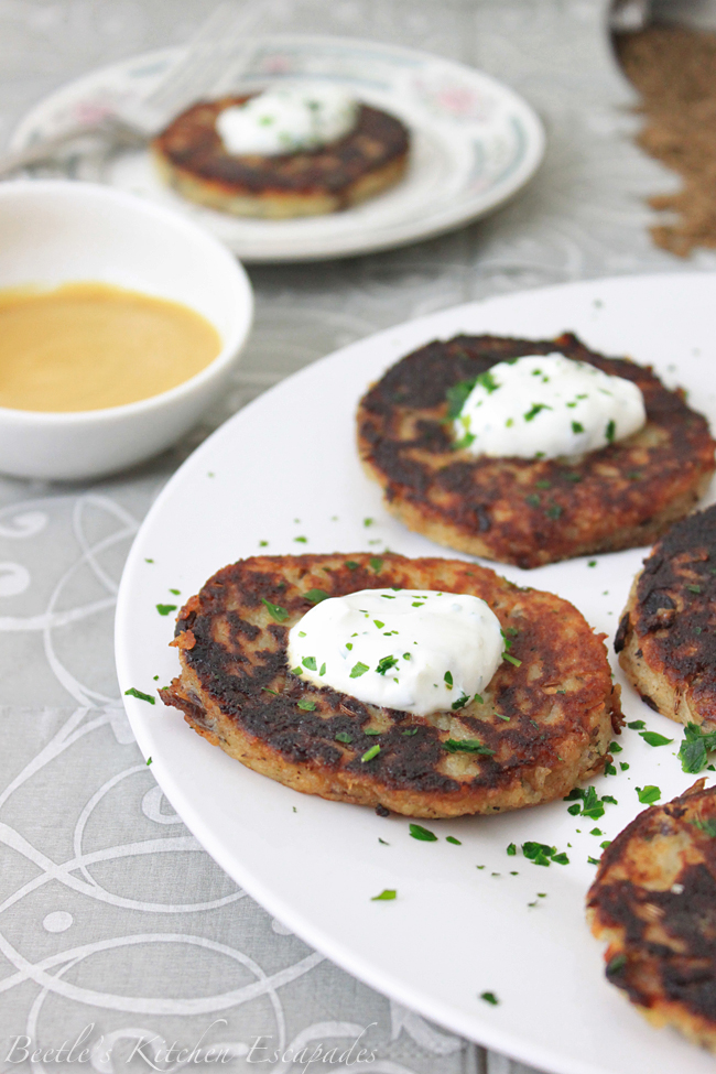Beetle's Kitchen Escapades Potato and Caraway Cakes by Darina Allen