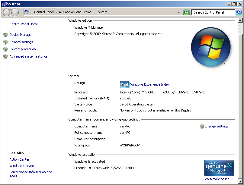 Cara Aktivasi Windows 7 Ultimate Yang Sudah Expired