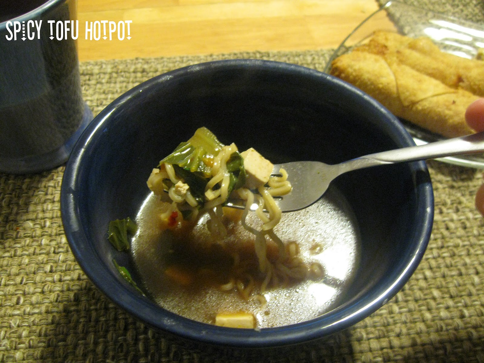 Meatless Mondays! Spicy Tofu Hotpot Searching for Dessert