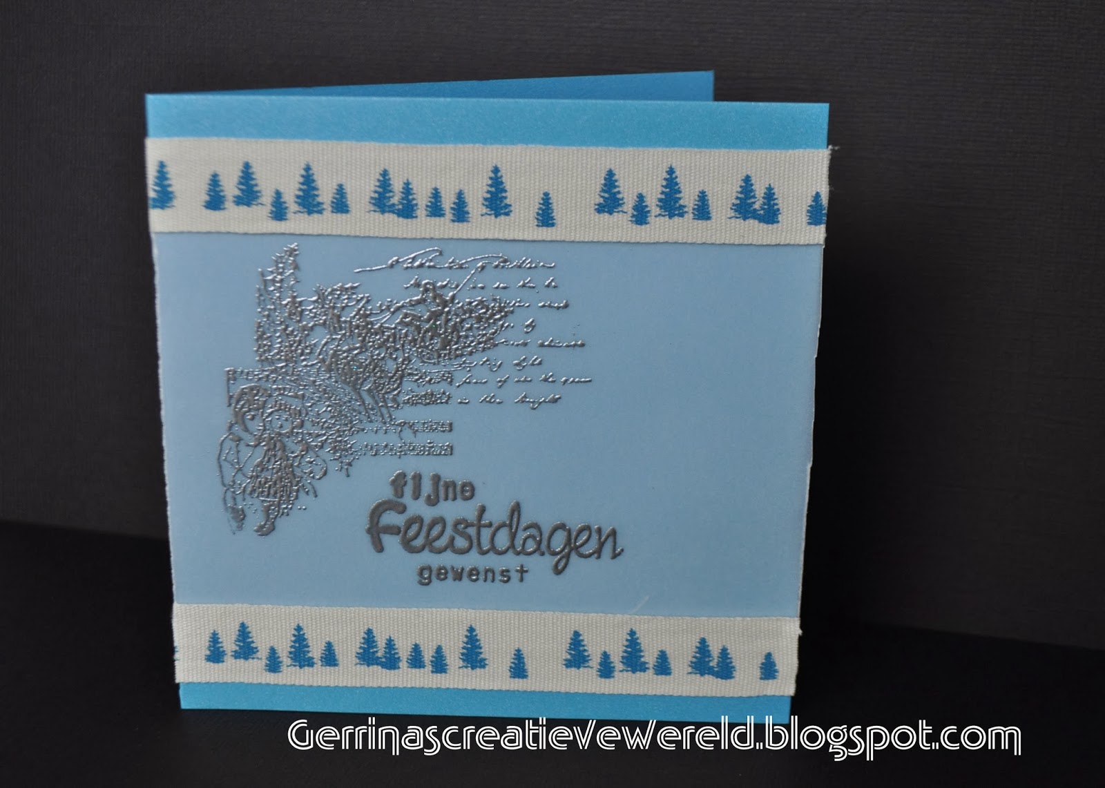 Gerrina's Creatieve Wereld: CaS-Kerstkaarten 12 / CaS-Christmascards 12