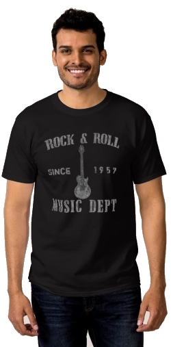 Rock and Roll Music Dept T-shirt