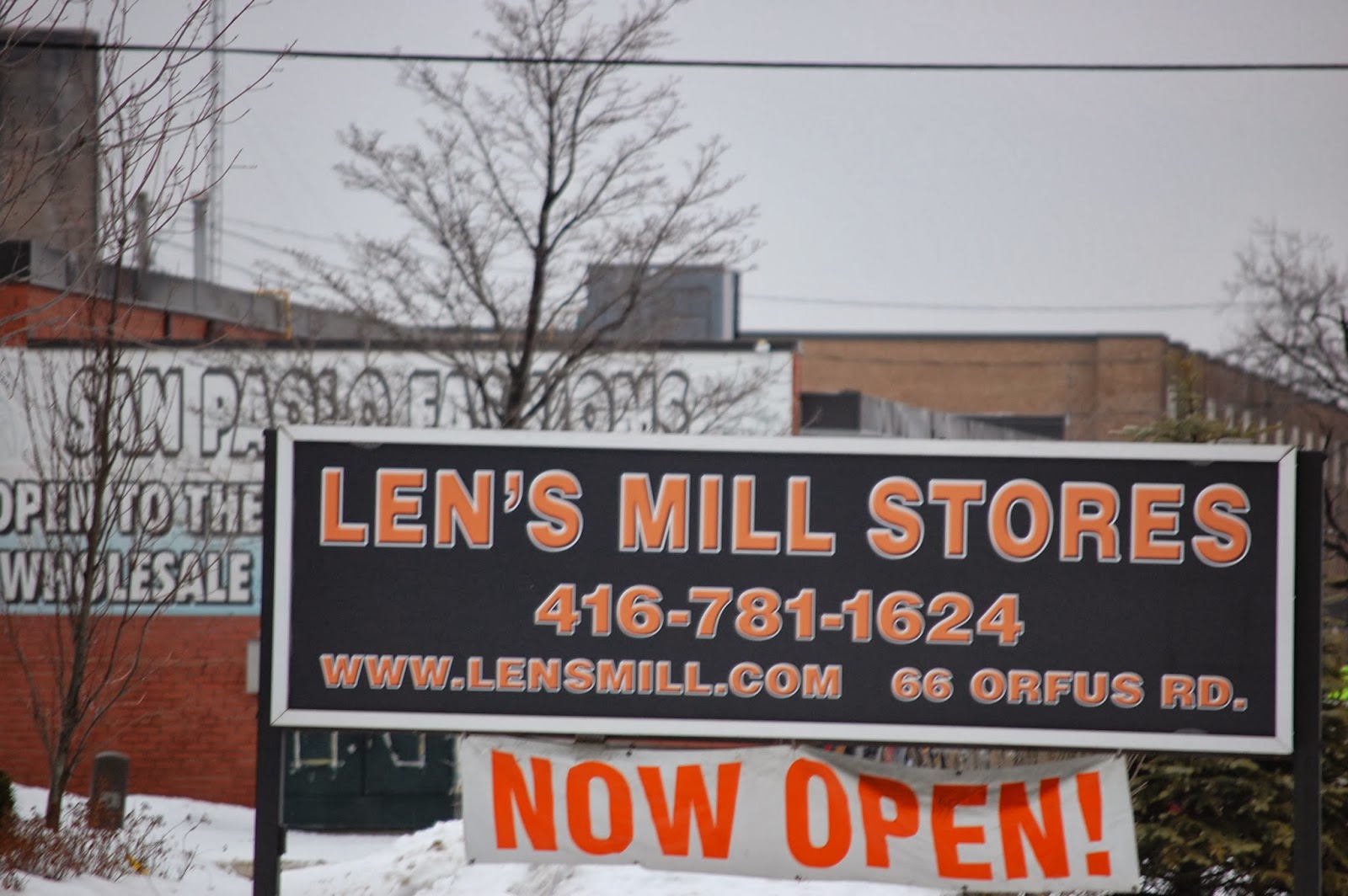 Toronto things Orfus Road stores / shops pictures