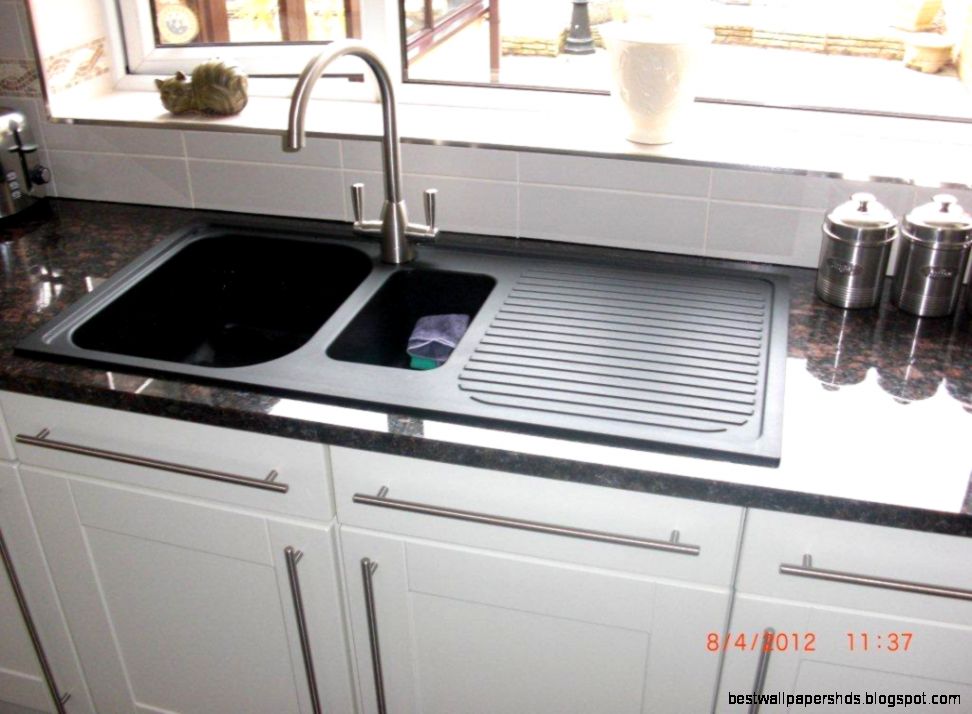 Stunning Aluminum Kitchen Sink Design With Curve Faucet Black Stunning Aluminum Kitchen Sink Design With Curve Faucet Black