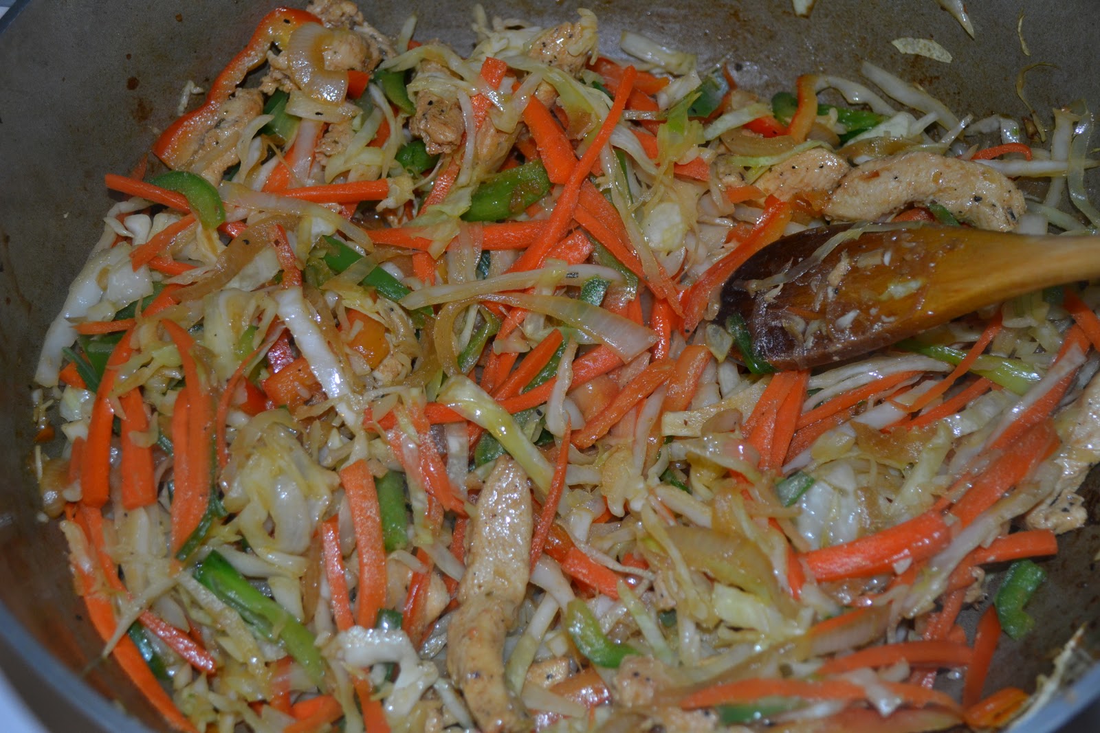 Guyanese Style Chow Mein Sapodilla Brown