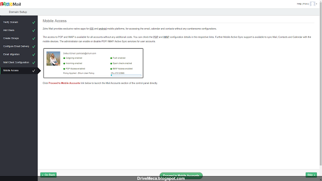 DriveMeca configurando un servicio online GRATUITO de mail server