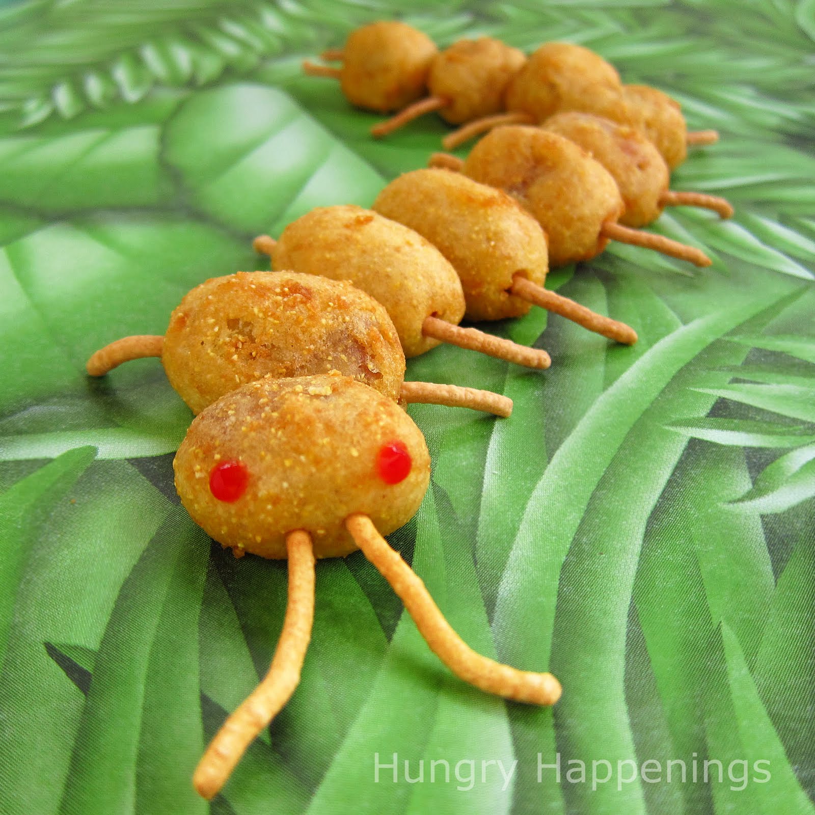 Corn Dog Centipedes And Corn Dog Caterpillars Hungry Happenings