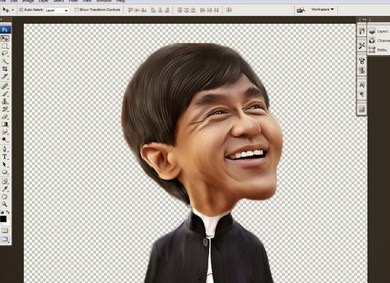 Tutorial Cara Membuat Karikatur Dengan Photoshop Tutorial Cara Membuat Karikatur Dengan Photoshop