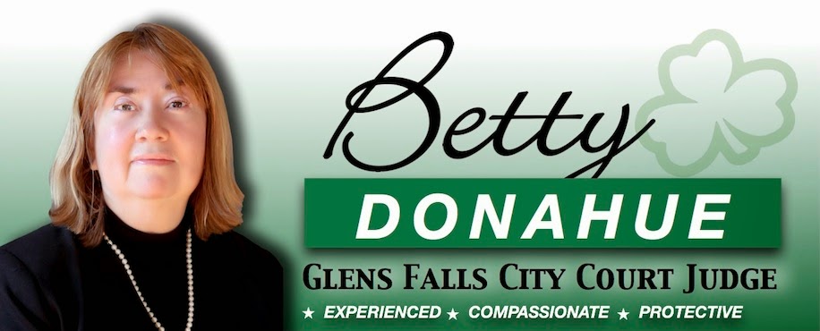 Betty Donahue For Glens Falls City Judge