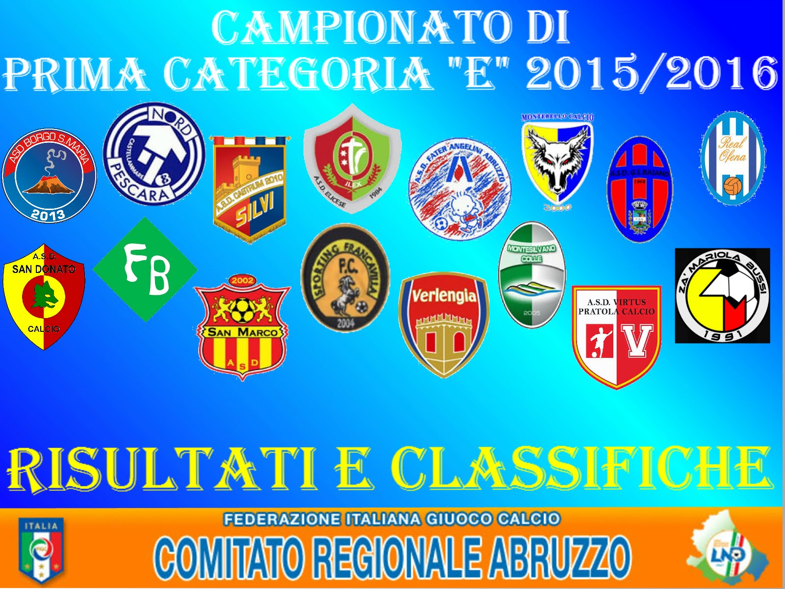ASD VIRTUS PRATOLA CALCIO RISULTATI E CLASSIFICHE PRIMA CATEGORIA