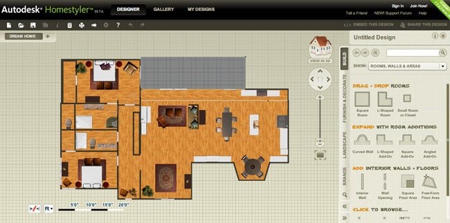 Decoration Software Free Download Small Blue Printer Garden Planner