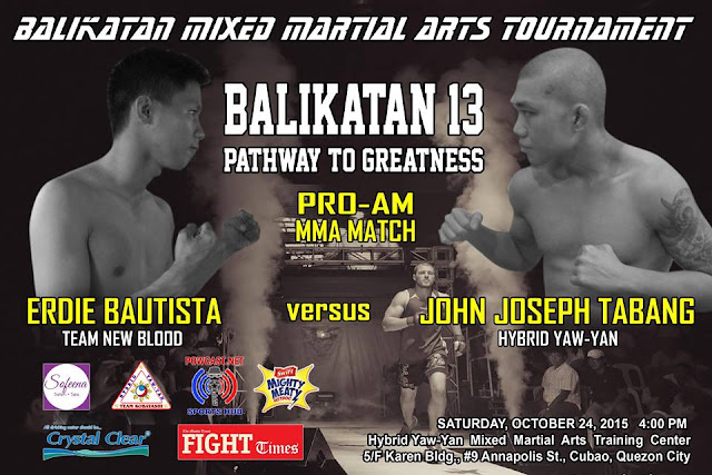 Watch Balikatan 13: Pathway to Greatness Pro-Am MMA Event on October 24