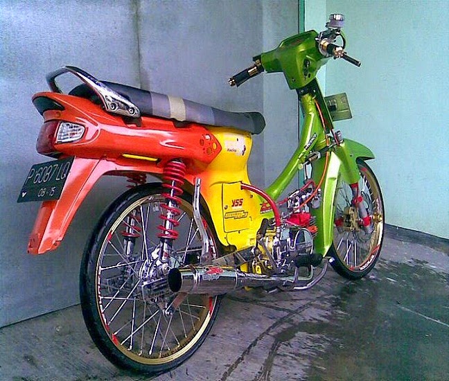 Modifikasi Motor Honda Legenda Astrea