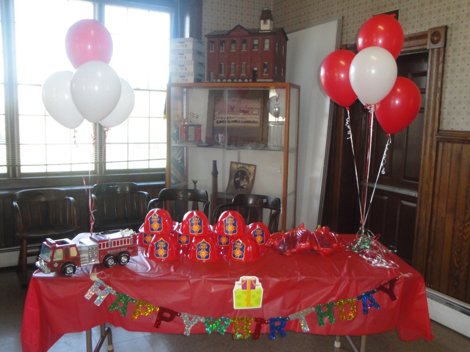 Mamacado Fireman 3rd Birthday Party