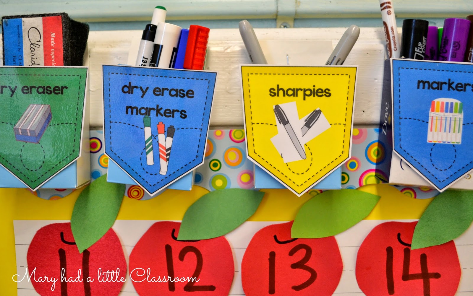 Mary Had A Little Classroom DIY Classroom Hanging Wall Pockets Using Soap Boxes