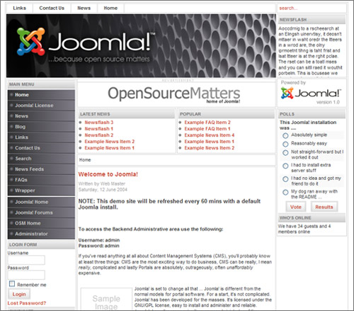 Aksoftweb Cms Joomla Ile Site Yapimi