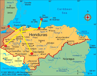 Honduras Route Map