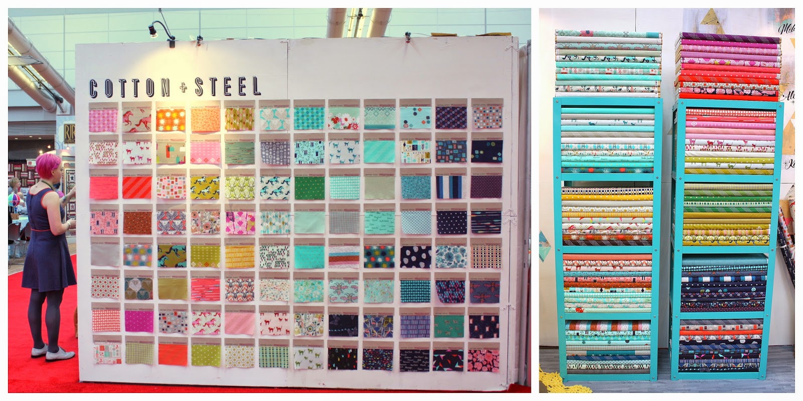 Pink Castle Fabrics and Cotton + Steel Club Diary of a Quilter a quilt blog