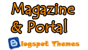 Magazine & Portal Blogspot Themes