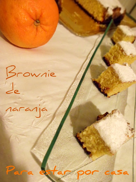 Brownie De Naranja
