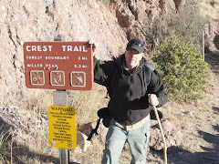 On the trail in the Huachuca Mountains, Arizona