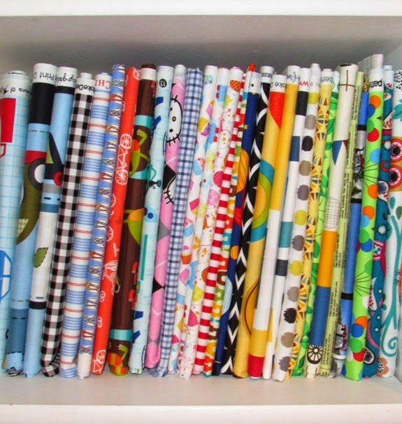 The Secret to an Organized Fabric Stash: Comic Book Boards!