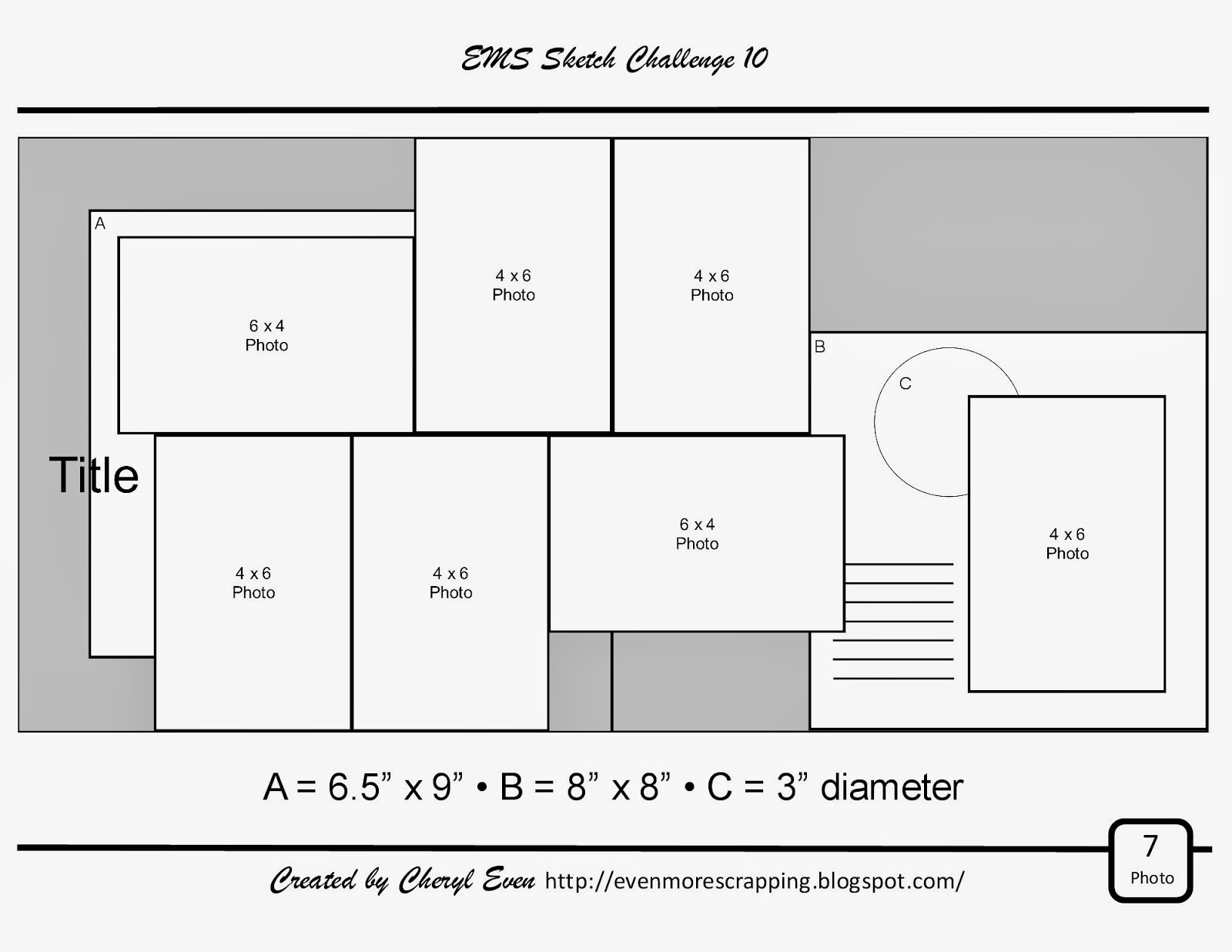 Even More Scrapping! EMS Sketch Challenge 10