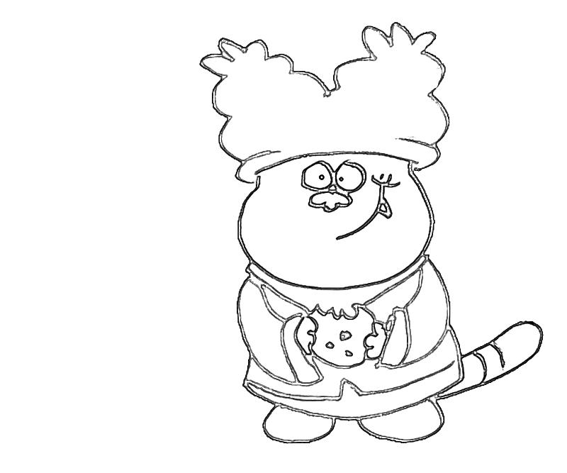  Chowder Coloring Pages with simple drawing
