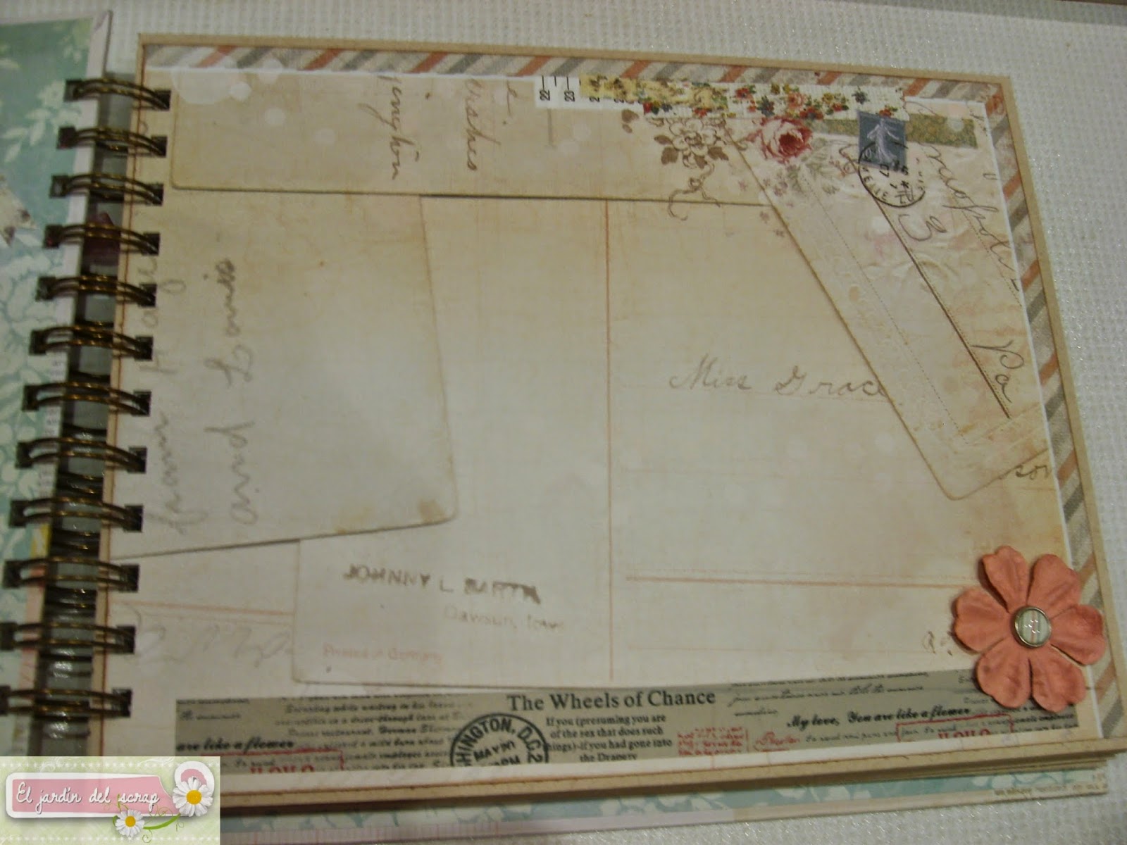 El jardín del scrap ÁLBUM BODAS DE ORO