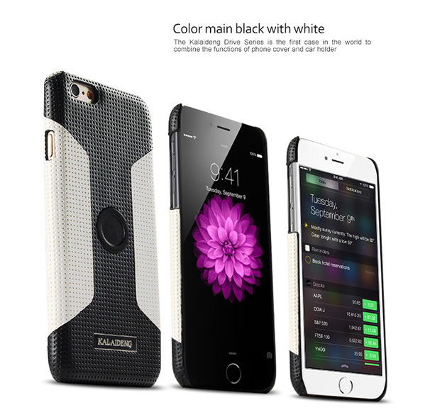 เคส iPhone 6 ของแท้ รหัสสินค้า 134002 สีดำขอบขาว
