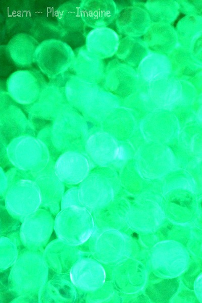 How to make water beads GLOW!  These are so cool and simple to make.