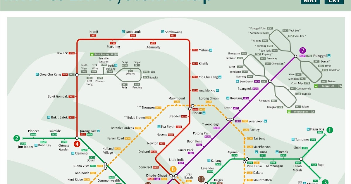 Tips dan Cara Menggunakan / Naik MRT di Singapore  Tempat Wisata di