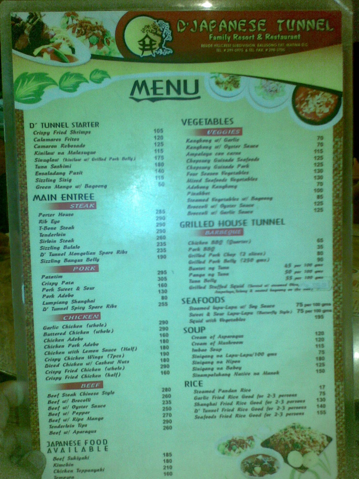 Make It Davao D' Japanese Tunnel Family Resort