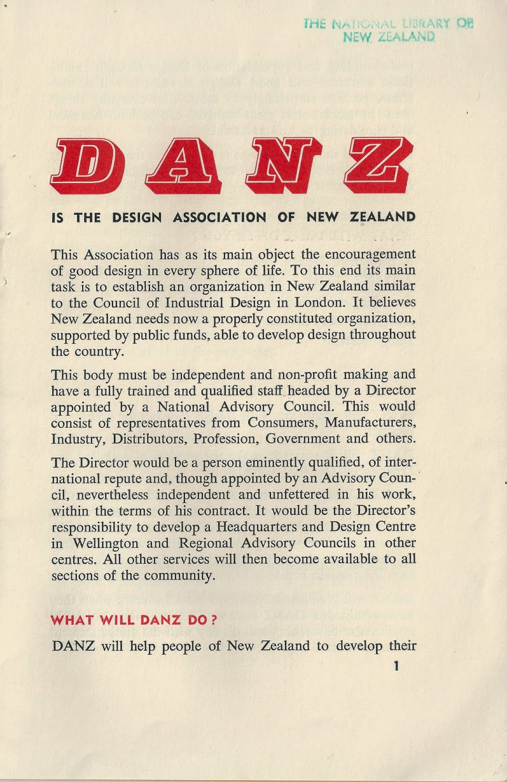 A New Zealand design history blog Social design