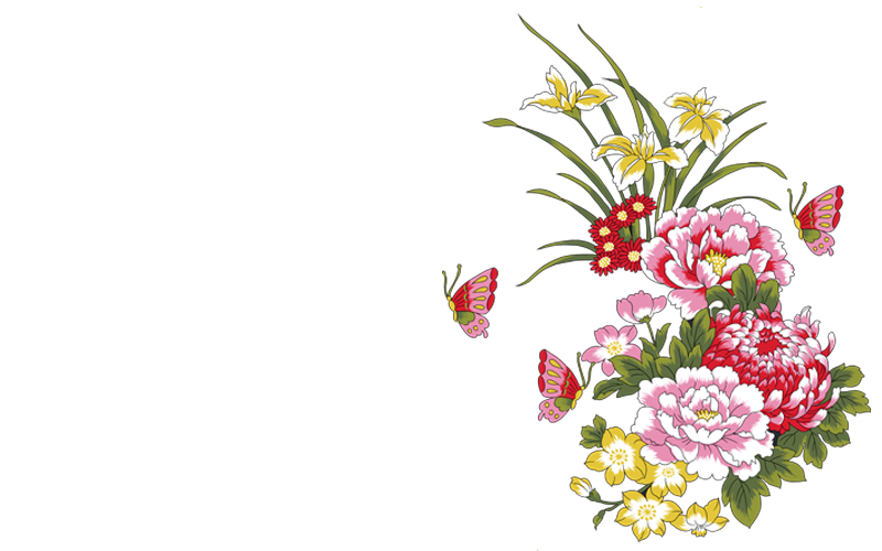 tarjetas de flores