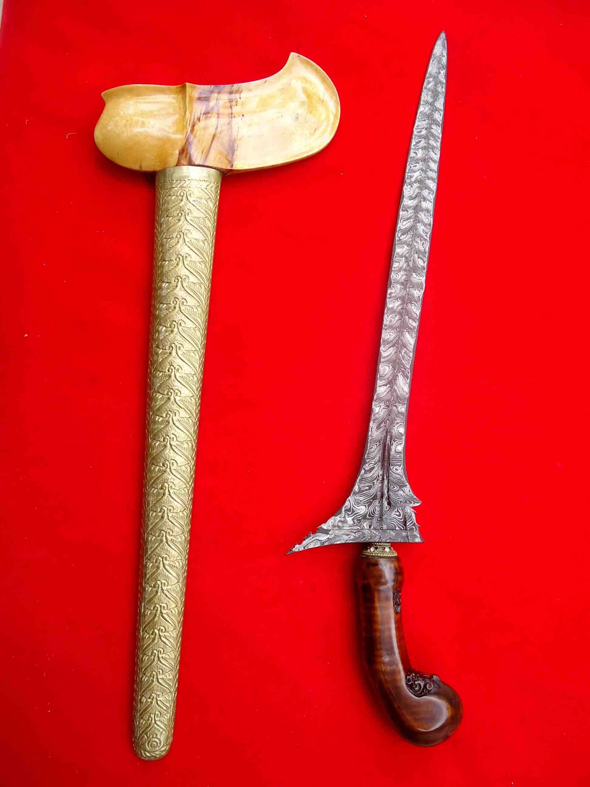 Keris Pasopati Pamor Lar Gangsir KERIS KAMARDIKAN Jual