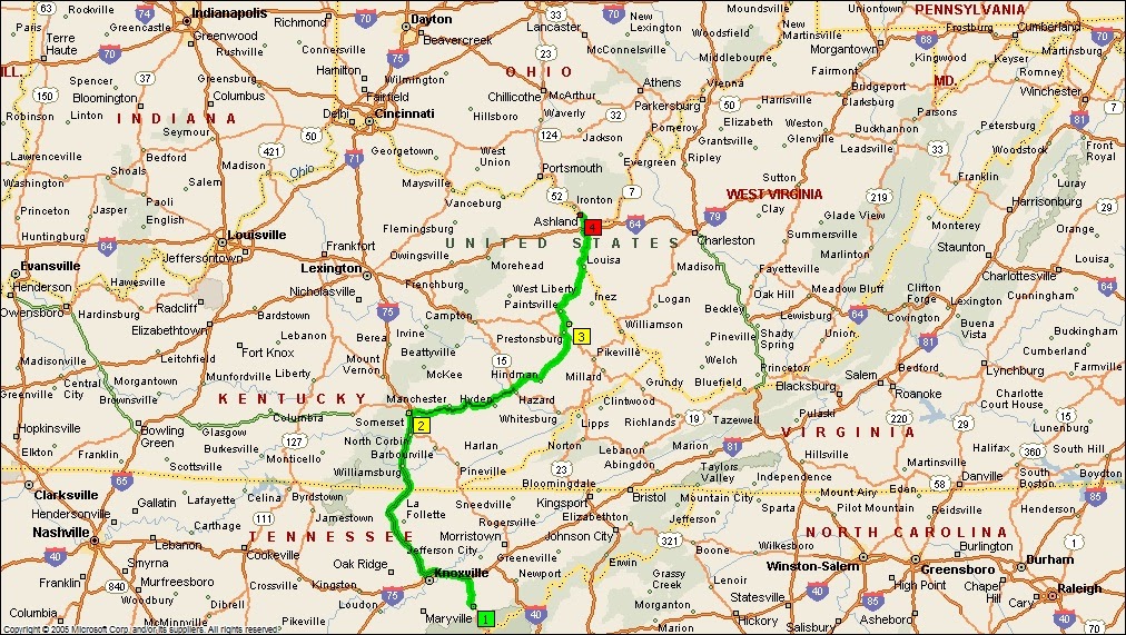 Roving Reports by Doug P 201117 Pigeon to Prestonburg Kentucky