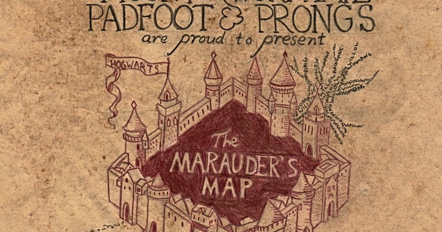 I Solemnly Swear That I Am Up To No Good: The Marauder's Map