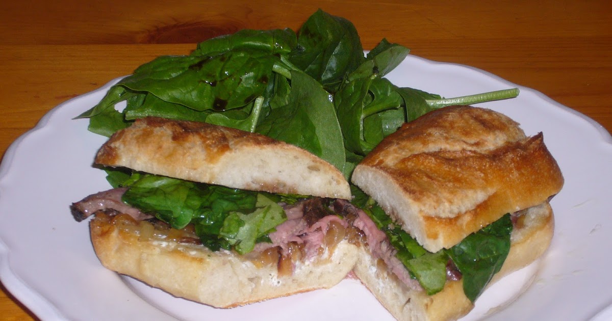 Kitchen Sink Diaries Steak Sandwiches