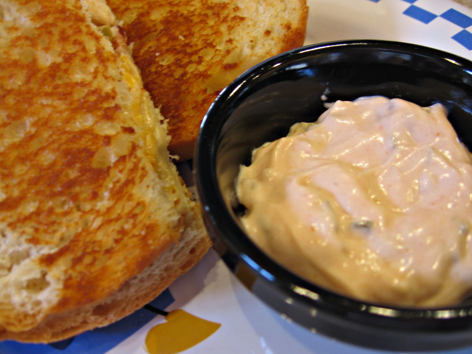 cookin' up north Grilled Cheese with Bacon and Thousand Island Dressing